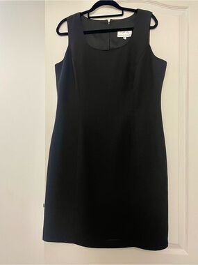 Ingenuity Black Sleeveless Dress, Size 14